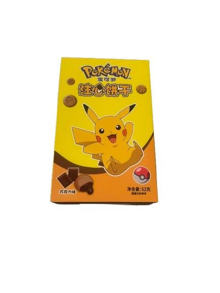 Pokémon Chocolate-Filled Cookies – 52g (China Edition)