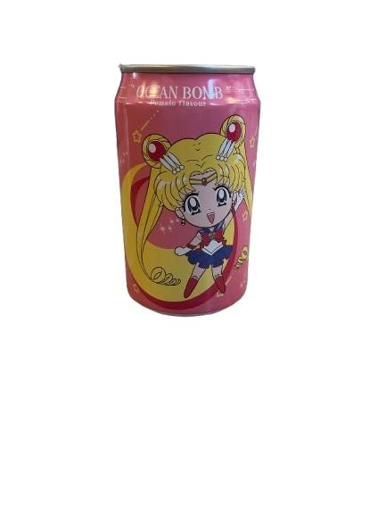Ocean Bomb Sailor Moon Sparkling Water – Pomelo Flavour (Taiwan Exclusive)