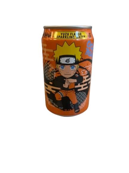 Ocean Bomb Naruto Shippuden Yuzu Sparkling Water – Orange Flavour (Taiwan Exclusive)